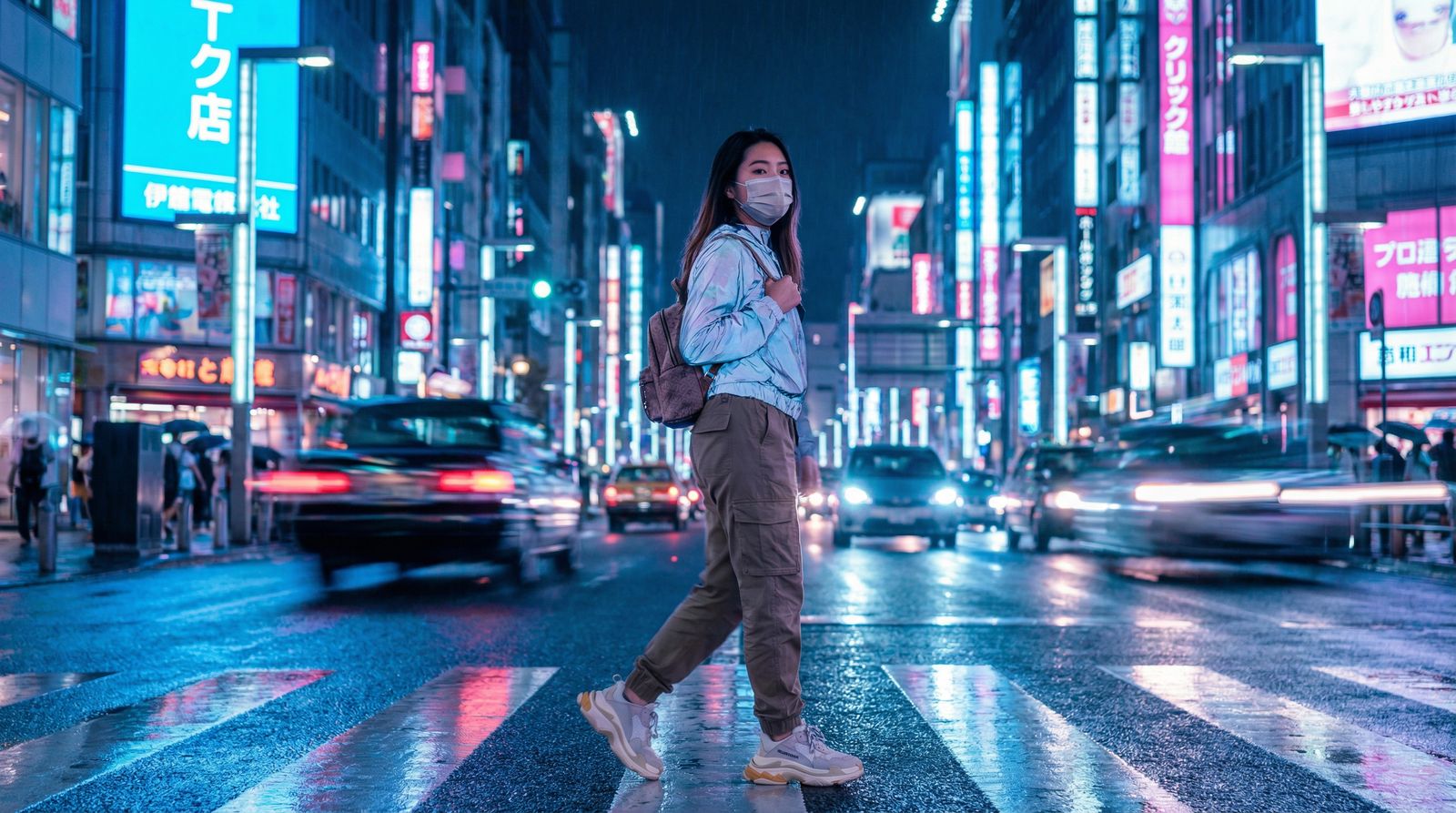 丝袜城市夜景视频